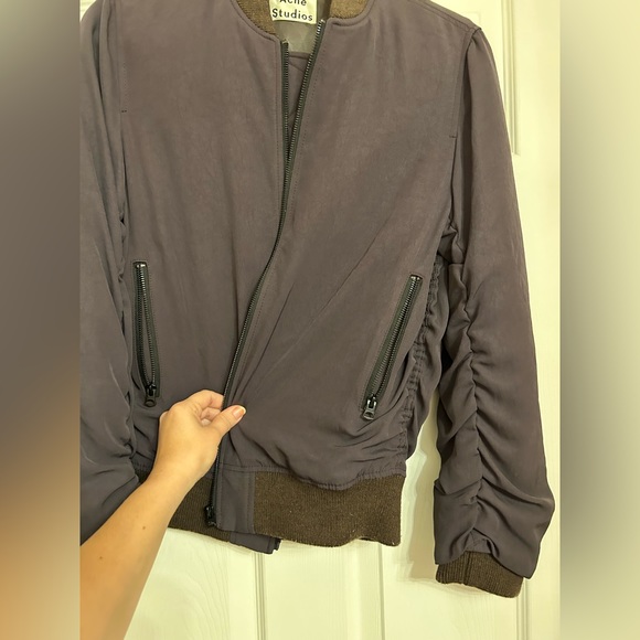 Acne Studios Leia Bomber Jacket - Picture 4 of 9